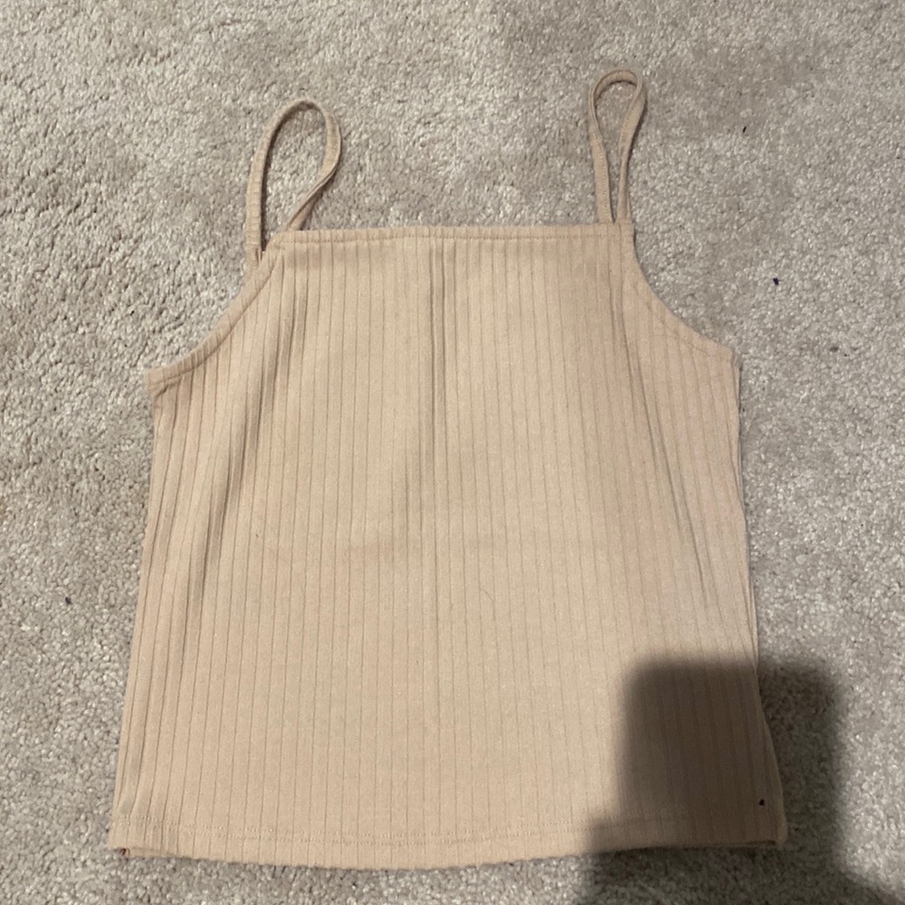 tan tank, never worn
